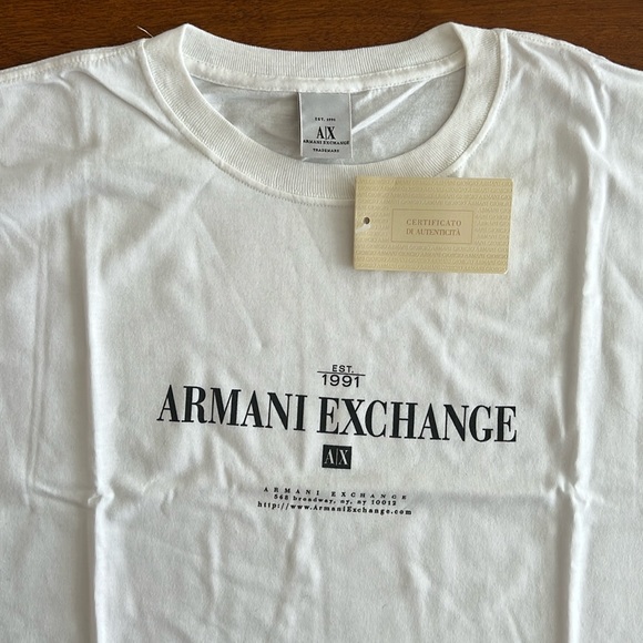 Vintage Armani Exchange T-shirt, Size XL - Picture 7 of 7